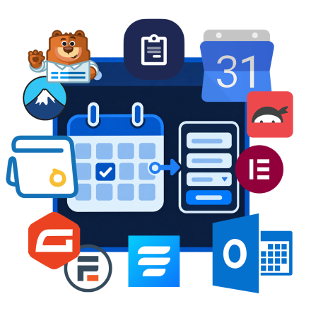 CalNForm relie les formulaires WordPress aux calendriers Google, Outlook et Zoho